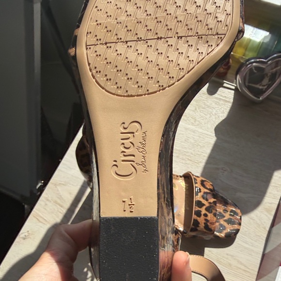 Circus by Sam Edelman Leopard Brown Heels - NWT Never been worn - Picture 6 of 13